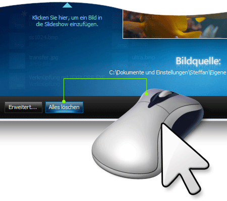 Alle Slideshow-Szenen entfernen