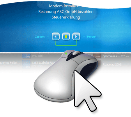 Navigation in Personal Desktop Today